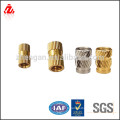 high quality Brass knurled nut